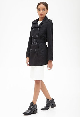 Forever 21 Belted Trench Coat