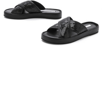Diane von Furstenberg Sarita Footbed Sandals