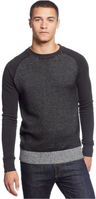 Sean John Marled Colorblocked Sweatshirt