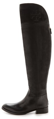 Tory Burch Simone Over the Knee Flat Boots