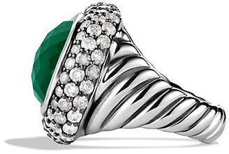 David Yurman Waverly Limited-Edition Ring with Hematine and Gray Diamonds
