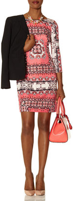 The Limited Scarf Print Shift Dress