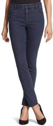 Chico's Jacquard Ankle Jeans
