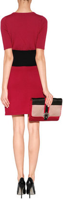Moschino Cheap & Chic Moschino Cheap and Chic Wool Knit Dress with Buckled Side Detail