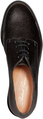 Robert Clergerie Old Robert Clergerie Striped Leather Jago Lace-Ups