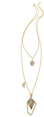 Alexis Bittar New Wave Doubled Necklace