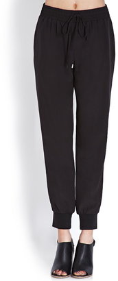 Forever 21 Minimalist Woven Trousers