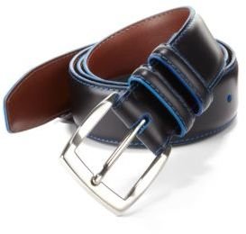 Saks Fifth Avenue Contrast Leather Belt