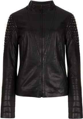 Ted Baker Ketton embellished leather jacket