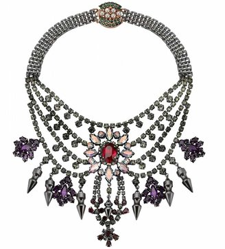 Mawi London Tiered Crystal Necklace