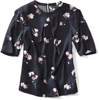 French Connection Romonov Posey Crepe Top