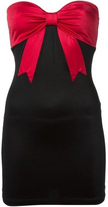 Moschino Vintage 'Mare' bow detail dress