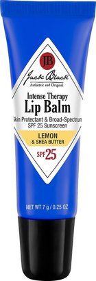 Jack Black Intense Therapy Lip Balm SPF 25 Lemon & Shea Butter 0.25 oz