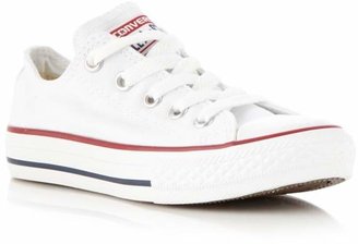 Converse - Kids' White Low Top Trainers