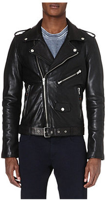 BLK DNM Slim-fit leather biker jacket - for Men