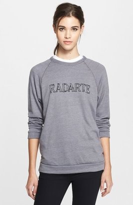 Rodarte 'Radarte' Barbed Wire Print Crewneck Sweatshirt