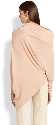 Donna Karan Asymmetrical Cashmere Sweater