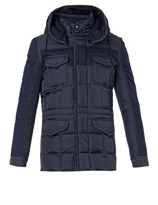 Moncler Jacob hooded quilted field jacket