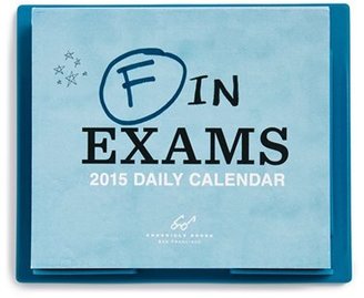 Chronicle Books 'F in Exams' 2015 Daily Calendar