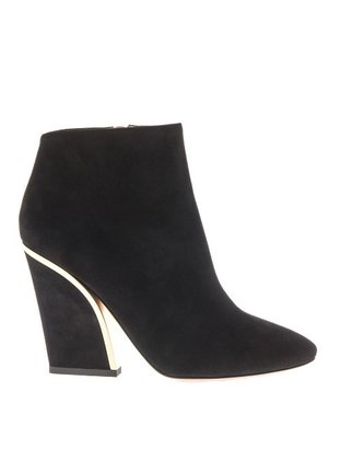 Chloé Becky suede ankle boots
