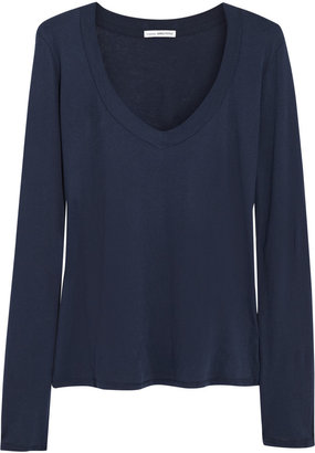 James Perse Casual cotton-jersey top
