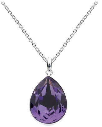 House of Fraser Dew Crystal Pear Necklace ~