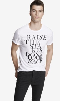 Express Graphic Tee - Raise The Stakes