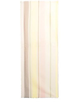 Jil Sander NAVY Multi-width stripe scarf