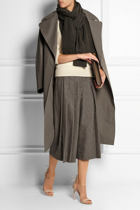 Christophe Lemaire Asymmetric yak and merino wool-blend scarf