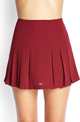Forever 21 Mid-Length Pleated Skirt