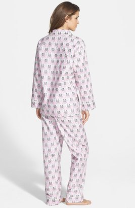 BedHead Notch Collar Flannel Pajamas