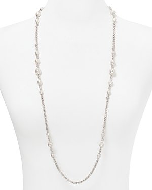 Majorica Round Man-Made Pearl Necklace, 36