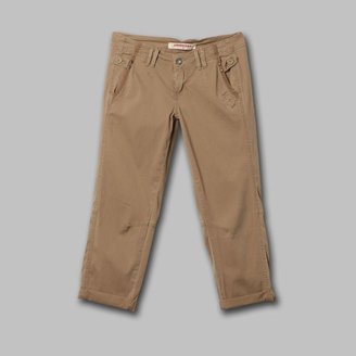 UNIONBAY Junior's Pants Ankle Non-Denim Cuffed Slanted Pockets