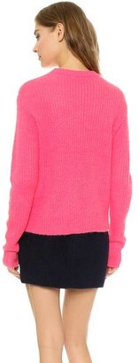 Alexander Wang T by Mohair Crew Neck Pullover