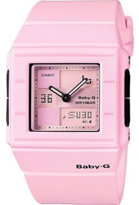 Casio Women's Baby-G BGA200-4E2 Resin Quartz Watch with Dial