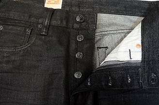Levi's Levis Style# 501-1218 38 X 34 Black Mod Original Jeans Straight Leg Pre Wash