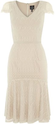 Adrianna Papell Vintage lace dress