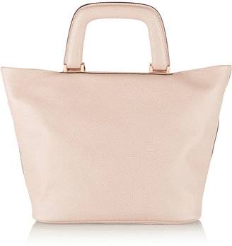 Valextra Meneghina small textured-leather tote