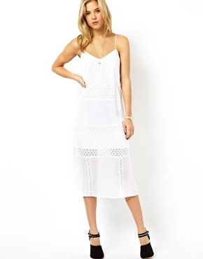 ASOS Sundress with Embroidered Panels