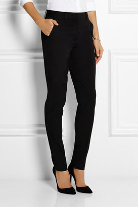 Victoria Beckham Wool-twill straight-leg pants