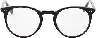 Oliver Peoples Black Sir O'Malley Optical Glasses