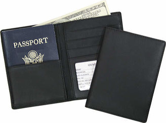 Royce Leather RFID Blocking Passport Currency Wallet 222-5