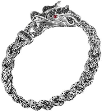 John Hardy Batu Naga Dragon Black Sapphire Bracelet