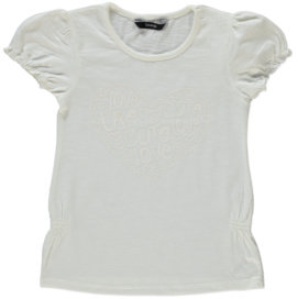 George Slogan T-shirt - Cream