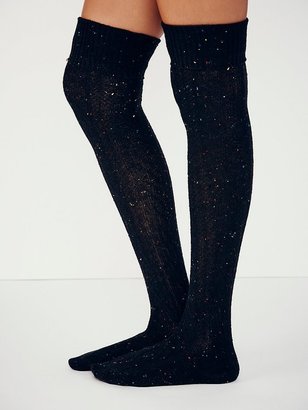 Free People Victorian Speckled Tall Sock