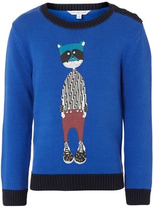 Little Marc Jacobs Boys knitted long sleeve sweater