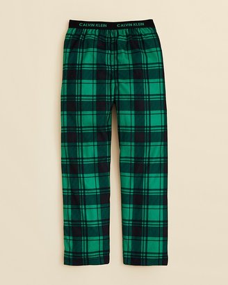 Calvin Klein Underwear Boys' Plaid Sleep Pants - Sizes XS-L