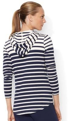 Lauren Ralph Lauren Multi Striped Half Zip Sweater