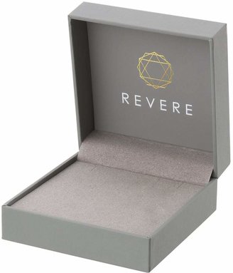 Revere 9ct Gold Diamond Heart Pendant 18 Inch Necklace