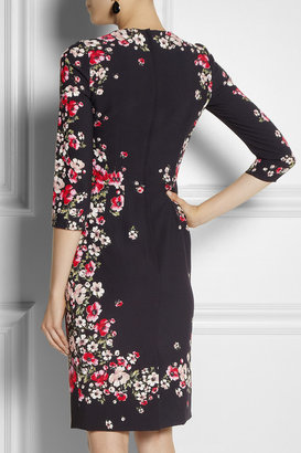 Dolce & Gabbana Floral-print crepe dress